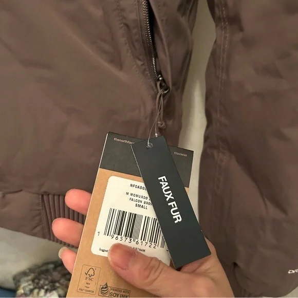 NWT The North Face Men's McMurdo Waterproof Bomber Jacket falcon brown small - Picture 8 of 14